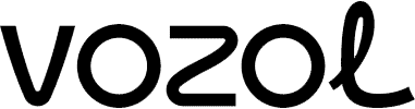Vozol Vape Logo auf dem Shop