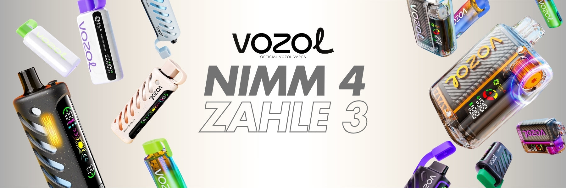 VOZOL – Offizieller Store Deutschland für Einweg Vapes und Aromen