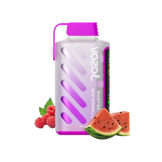 VOZOL GEAR 20000 Raspberry Watermelon Vape mit fruchtigem Himbeer-Wassermelone-Geschmack, stylisches Design für bis zu 20.000 Züge.